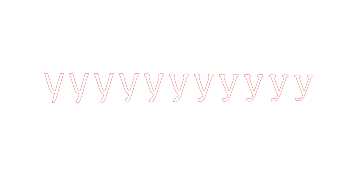 Interpolatedfont Exo Regular Noticia Text Y