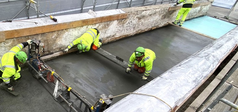 UHFB Splittmatrixeinbau 1